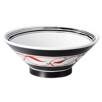 アースモス 中華丼 赤唐草紋切立7.0丼 (2個入) utw-69414216（直送品）