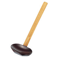 アースモス しゃもじ 田舎しゃもじ(小) 溜 (5個入) utw-70641966（直送品）