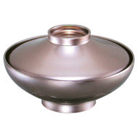 アースモス 煮物椀 [木質]平富士煮物椀 総銀透き (2個入) utw-71620966（直送品）