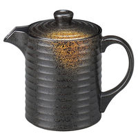 アースモス そば用品 [TA]やすらぎ汁次(小)350cc 焼き締め (1個入) utw-72252966（直送品）