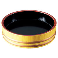 アースモス 桶 [A]D.X尺0寸盛込桶 白木帯金内黒塗 (1個入) utw-72324936（直送品）