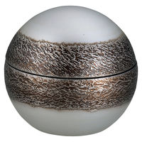 アースモス 煮物椀 [TA]まんまる椀 絞り墨入れ銀内黒 (1個入) utw-72825966（直送品）