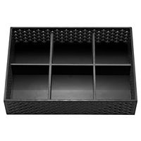 アースモス 松花堂[A]8寸長角京格子松花堂用六ツ仕切 (8個入) utw-73210966（直送品）