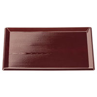 アースモス 盆[A]利休盆 溜SL尺4寸 [ノンスリップ] (2個入) utw-73449966（直送品）