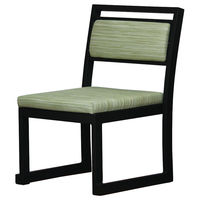 アースモス 椅子高座椅子 背もたれ横型L1895 デコア アルミフレーム (1個入) utw-74211756（直送品）