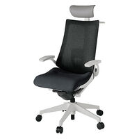 【設置込】ITOKI（イトーキ） アクト2 固定肘 ビニールヘッド・ハンガー付 KJ-455JEY-GNT1 ブラック 1脚（直送品）