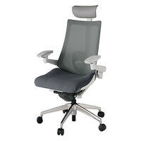 【設置込】ITOKI（イトーキ） アクト2 可動肘 ビニールレザーヘッド付 KJ-457JVFM-ZNC3 ダークグレー 1脚（直送品）