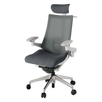 【設置込】ITOKI（イトーキ） アクト2 可動肘 クロス張ヘッド・ハンガー付 KJ-457JVX-ZNC3 ダークグレー 1脚（直送品）