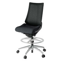 【設置込】ITOKI（イトーキ） アクト2 ハイポジションタイプ KJ-470JEP-ZDT1 ブラック 1脚（直送品）