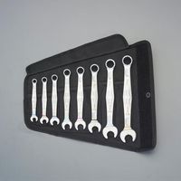 エスコ 8本組/ 5/16”ー3/4” コンビネーションレンチセット EA614WG-100 1セット（直送品）