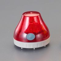 エスコ（esco） ［充電式］ LED回転灯（マグネット付/赤） 1個 EA983FS-141（直送品）