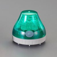 エスコ [充電式] LED回転灯(マグネット付/緑) EA983FS-144 1個（直送品）