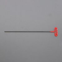 エスコ 5/32”x381mm [Hexagon]T型レンチ EA573FC-106 1セット(10個:1個×10本)（直送品）