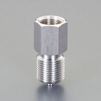 エスコ（esco） G1/2”xG3/8” ジョイント継手（圧力計用/ステンレス） 1セット（3個） EA729HA-24（直送品）