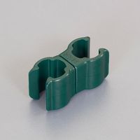 エスコ φ20xφ20mm 支柱用固定クリップ(5個) EA628ZZ-97 1セット(75個:5個×15袋)（直送品）