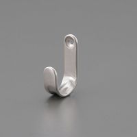 エスコ 20x35mm フック(ステンレス製) EA951DB-44 1セット(20個)（直送品）