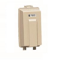 エスコ 126x267mm ウォールボックス(防雨型) EA940CS-332 1セット(4個)（直送品）