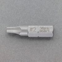 エスコ # 0x 25mm [Square]ドライバービット EA611AM-62 1セット(15個)（直送品）