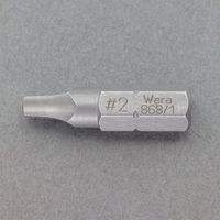 エスコ # 4x 25mm [Square]ドライバービット EA611AM-66 1セット(15個)（直送品）