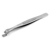 エスコ 120mm/200A WAFER用ピンセット(ステンレス製) EA595AK-153 1セット(3個)（直送品）