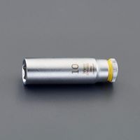 エスコ 1/4”DRx 6 mm ディープソケット EA617A-6 1セット(10個)（直送品）