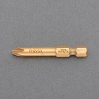 エスコ #0x 50mm [+]ドライバービット(ダイヤモンド付) EA611GA-160 1セット(10個)（直送品）