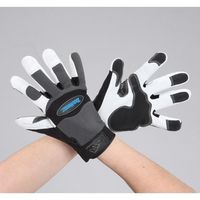 エスコ [XL] 手袋(山羊革) EA353BA-83 1セット(2双)（直送品）