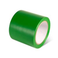 エスコ 100mmx55m 通路ラインテープ(緑) EA944SG-43 1セット(2巻)（直送品）