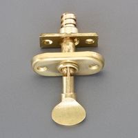 エスコ 28ー33mm/70mm 中折ねじ締錠(木製) EA951KG-42 1セット(4個)（直送品）