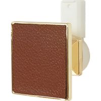 ダンドリビス DANDORI VIS カスタマイズフック＋ (5)合皮 四角 P-CHPLS8-J 1パック（直送品）