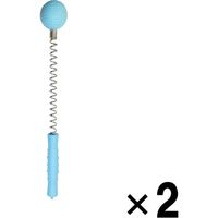 2個 孫の 肩たたき BL（ブルー） 約33X4  肩こり 首こり 解消 弾力性 雑貨 自宅ケア マッサージ リラックス（直送品）