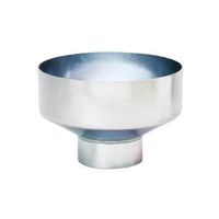 エスコ 50Ax200mm A型ホッパー(内ねじ/電気亜鉛メッキ) EA468DM-55 1個（直送品）