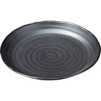 陶里 中皿 鉄結晶7.0皿 (7個入) tri-300238735（直送品）