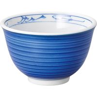 陶里 煎茶 呉須巻ぶどう（厚口）反煎茶 (6個入) tri-300545818（直送品）