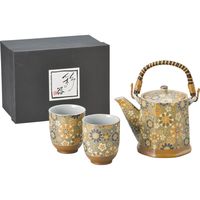 陶里 ポット 千寿ビスク（水色）八角土瓶茶器1：2 (1個入) tri-300787002（直送品）