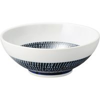 陶里 そば丼 藍とびかんな麺鉢 (3個入) tri-300850212（直送品）