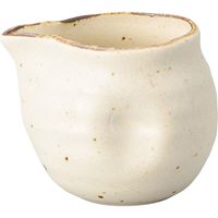 陶里 汁次（小） 粉引渕サビ汁次