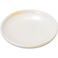陶里 小皿 火色志野3.5丸皿 (8個入) tri-301219115（直送品）