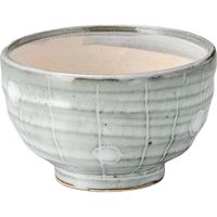 陶里 多用碗 白丸十草丸碗 (5個入) tri-301250016（直送品）