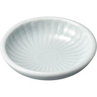 陶里 小皿 アクアマリントビカンナ3.5丸皿 (7個入) tri-301534815（直送品）