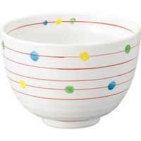 陶里 丼 三色水玉小丼 (3個入) tri-301849916（直送品）