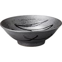 陶里 そば丼 黒伊賀十草 新型8.0丼 (2個入) tri-301850204（直送品）