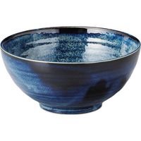 陶里 そば丼 紺白霧特大丼 (2個入) tri-302050207（直送品）