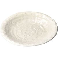 陶里 中皿 白伊賀石目6.0皿 (5個入) tri-302328710（直送品）