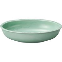 陶里 洋ボウル ドットカラー オーバルボール 小グリーン (2個入) tri-302503016（直送品）