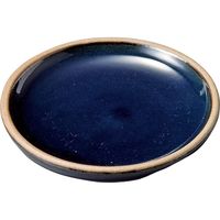 陶里 小皿 ナス紺豆皿 (5個入) tri-302534423（直送品）