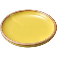 陶里 小皿 黄釉豆皿 (5個入) tri-302534513（直送品）