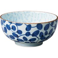 陶里 多用丼 軽量透し唐草6.0多用丼 (4個入) tri-302648435（直送品）