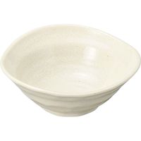 陶里 小鉢 粉雪釉三角鉢 (11個入) tri-303012906（直送品）