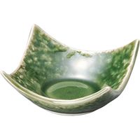 陶里 小鉢 練り抹茶石目型角豆皿 (7個入) tri-303116939（直送品）